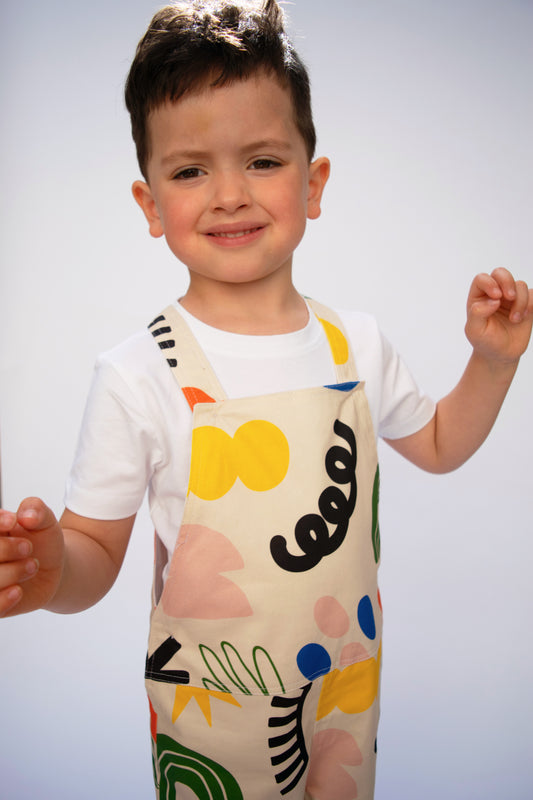 Unisex - Color Club Dungaree