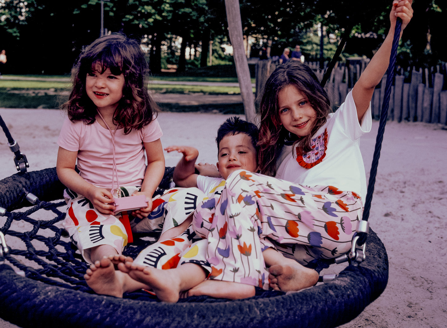 Girls - Tulips Jersey Pants