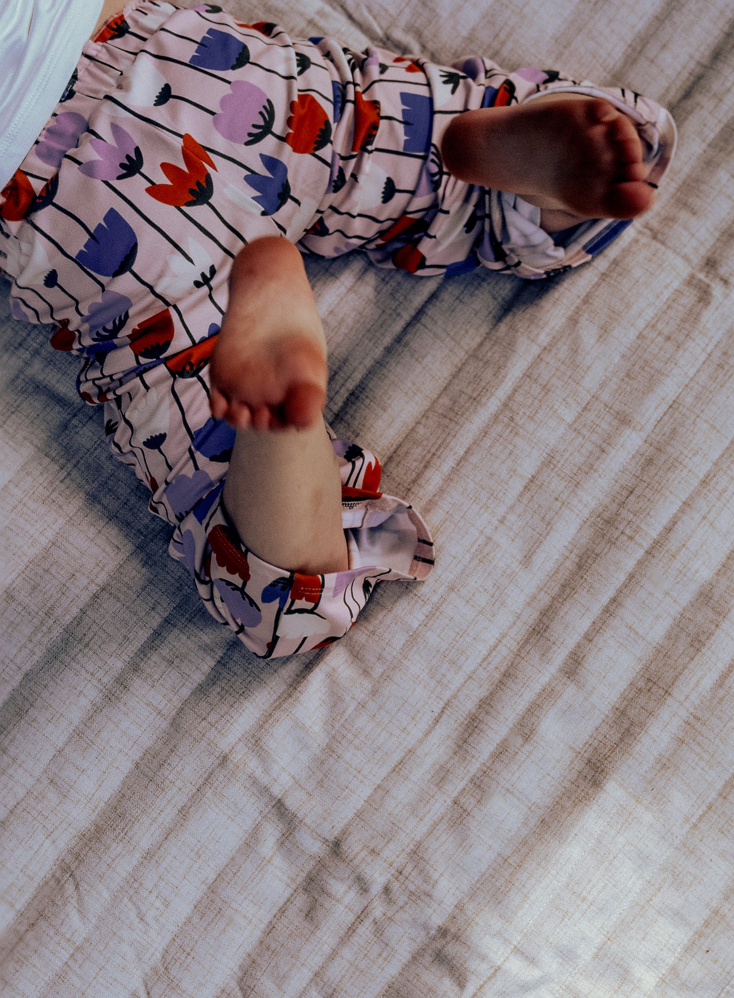Girls - Tulips Jersey Pants