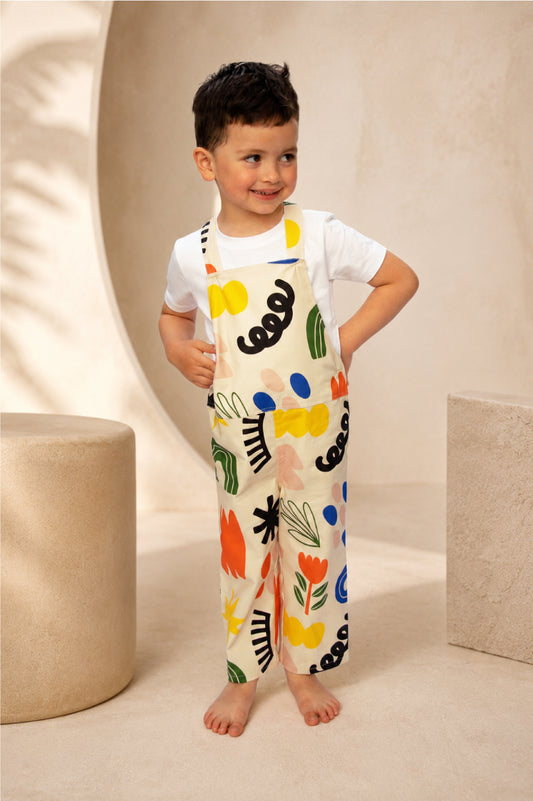 Unisex - Color Club Dungaree